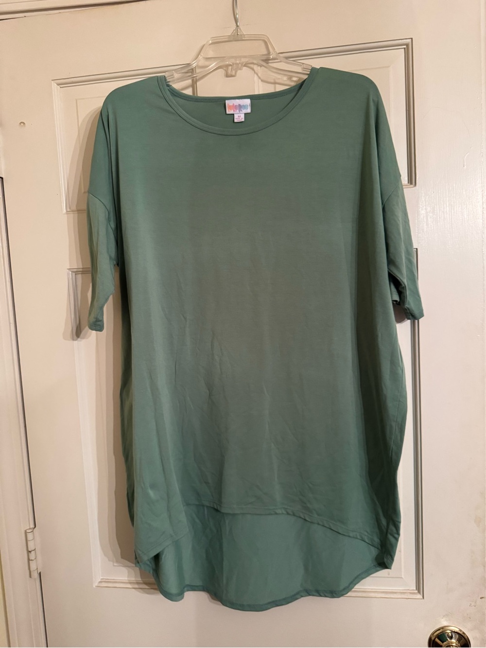 LuLaRoe Sage Green Relaxed Tunic Top